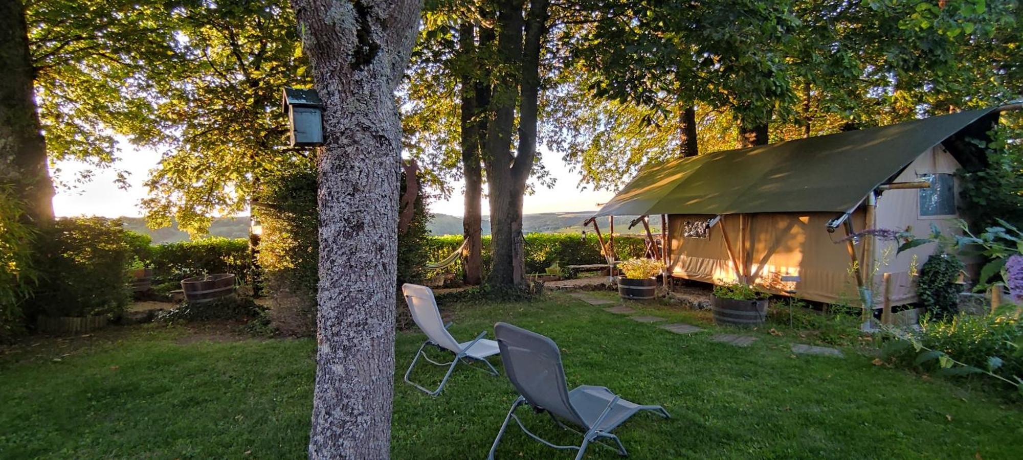 Luxury tent Tente La Flavignienne Flavigny-sur-Ozerain